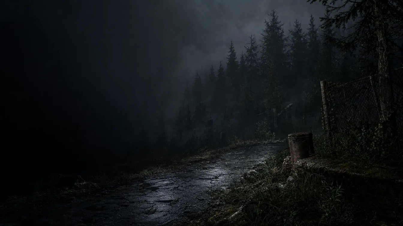 Abandoned Forest Road