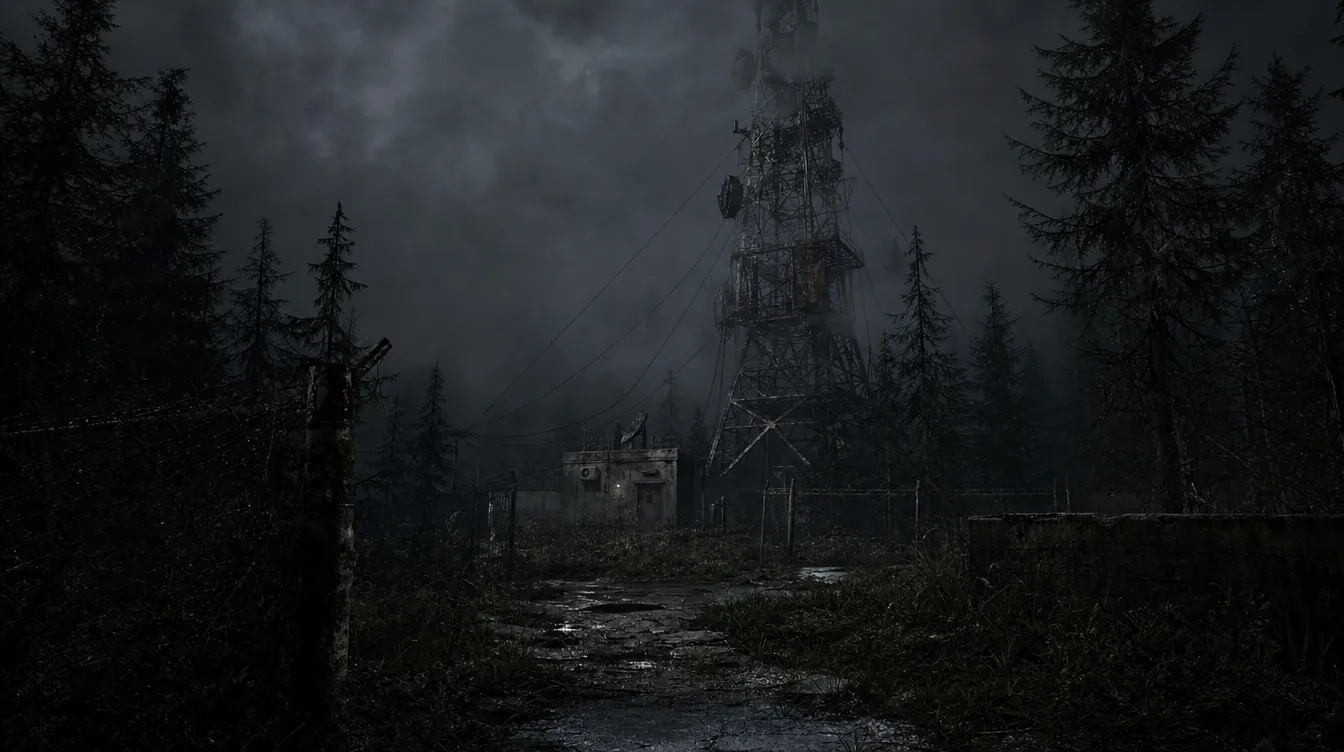 Abandoned Radio Relay Tower